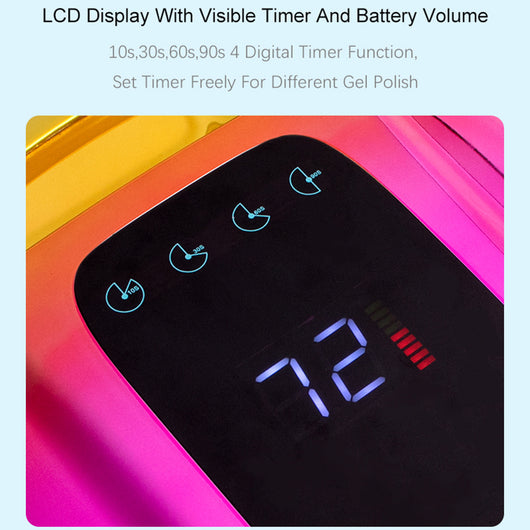 Lámpara UV LED 96W Secado Rápido Inteligente con Tecnología Inalámbrica - Image 13