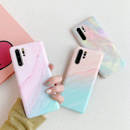 Funda para móvil con diseño mármol y degradado - Image 4