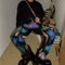 Jeans Holgados Artesanales con Pintura Personalizada