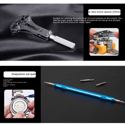 Kit Profesional de Reparación de Relojes - Herramientas Completas para Mantenimiento y Cambio de Batería - Image 10
