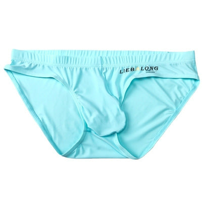 Calzoncillos Brief de Seda de Hielo para Hombre - Ropa Interior Sexy de Cintura Baja - Image 5