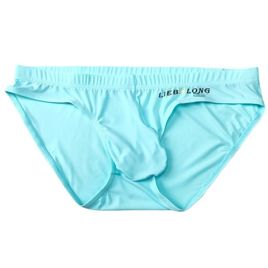Calzoncillos Brief de Seda de Hielo para Hombre - Ropa Interior Sexy de Cintura Baja - Image 5