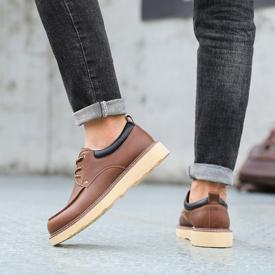 Botas Martin de Cuero Genuino para Hombre - Zapatos Trabajo Resistentes Punta Reforzada - Image 22