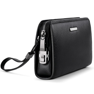 Cartera de Cuero Genuino para Hombre con Cierre de Combinación - Image 13