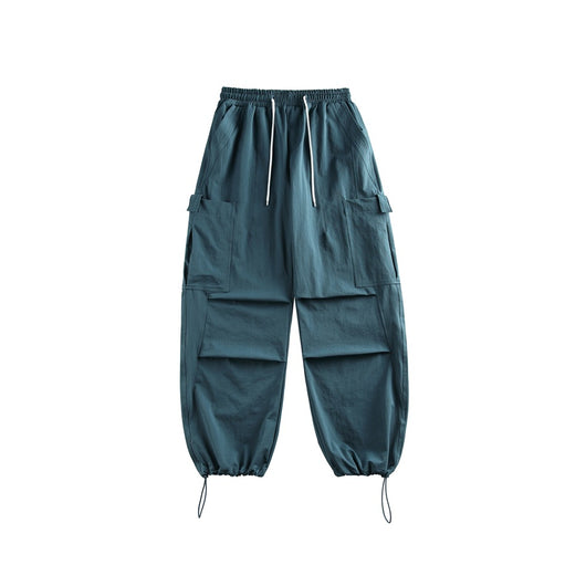 Pantalones Cargo Rectos Holgados para Hombre - Image 7