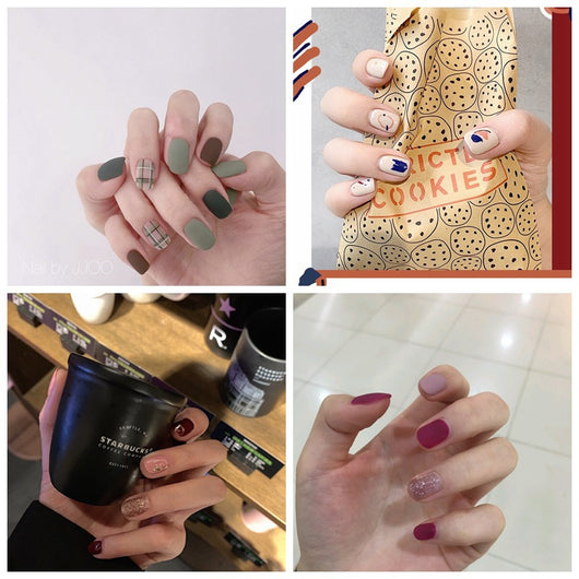 Stickers de Uñas 3D con Diamantes - 14 Diseños Impermeables para Embarazadas - Image 21