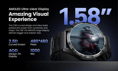 Reloj Inteligente HAYLOU Solar 5 LS20 con Carga Solar y Bluetooth - Image 18