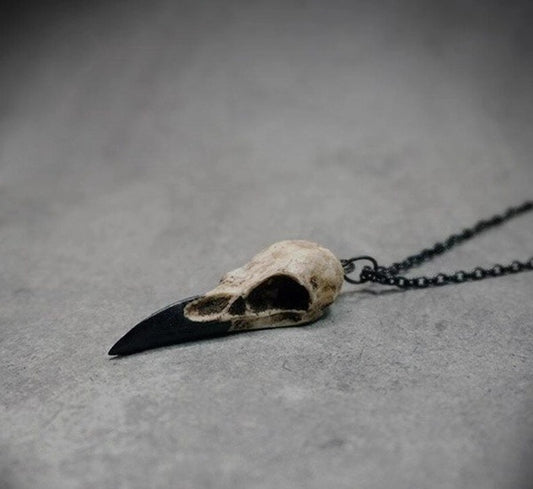 Collar Colgante Calavera de Cuervo en 3D - Image 2