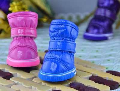 Botas Impermeables de Cuero PU para Perros - Abrigo Invernal - Image 17