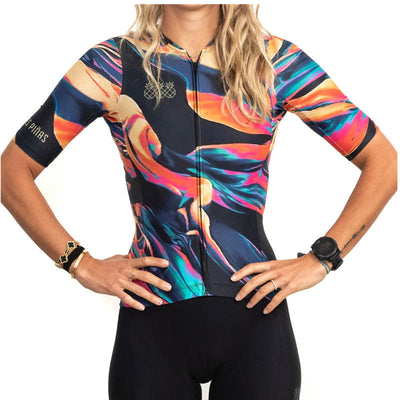 Traje de Ciclismo Mujer Manga Corta MTB y Ruta - Image 2