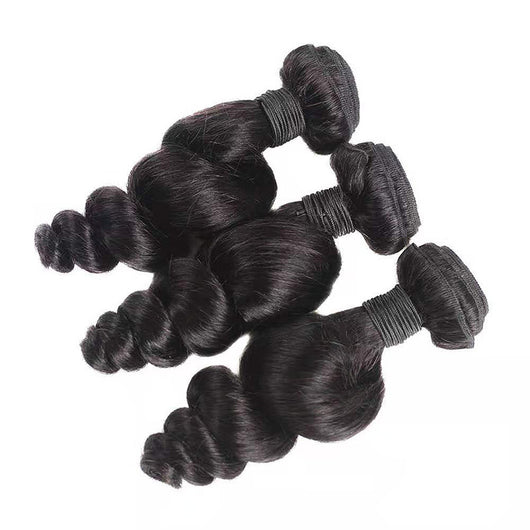 Extensiones de Cabello Tejido Negro para Mujer - Image 7