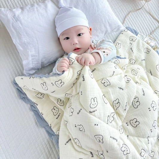 Edredón Infantil Acolchado con Encaje para Siesta - Invierno y Otoño