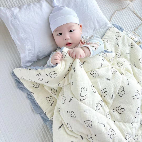 Edredón Infantil Acolchado con Encaje para Siesta - Invierno y Otoño