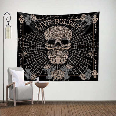 Tapiz de Decoración para el Hogar con Diseño de Calavera - Image 9