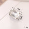 Jeans Button Hole Shoes Diy Accessories Bright Crystal Classic Estilo Ornament Accessories Upper Pearl Flower C457 Transparente
