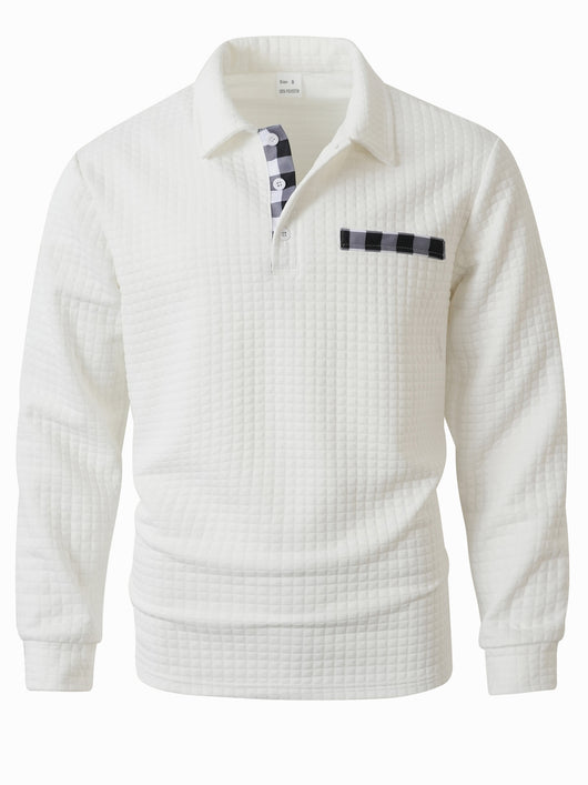 Polo Manga Larga Clásico para Hombre - Image 14