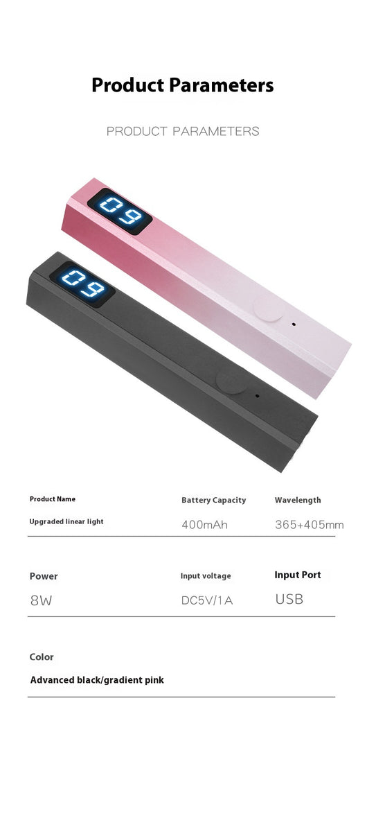 Lámpara LED de Fotopolimerización para Uñas de Gel - Alta Potencia - Image 11