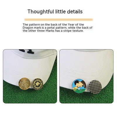 Pinza Creativa para Sombreros con Patrones Personalizados en Metal - Image 4