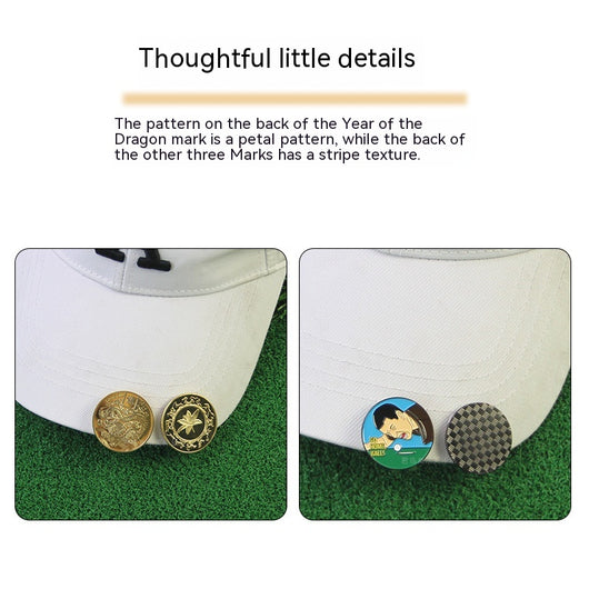 Pinza Creativa para Sombreros con Patrones Personalizados en Metal - Image 4