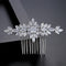 Peineta de Plata S925 con Moissanita - Accesorio Nupcial de Lujo