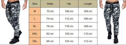 Pantalones Deportivos Camuflaje para Hombre - Estilo Casual y Funcional - Image 8