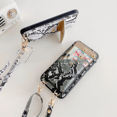 Funda de Cuero para Móvil con Diseño Diagonal - Image 4