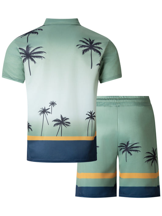 Conjunto Deportivo Hombre Pantalones Cortos y Camiseta Manga Corta - Image 22