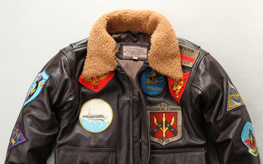 Chaqueta de Cuero para Motociclista con Bordados Artesanales - Image 7