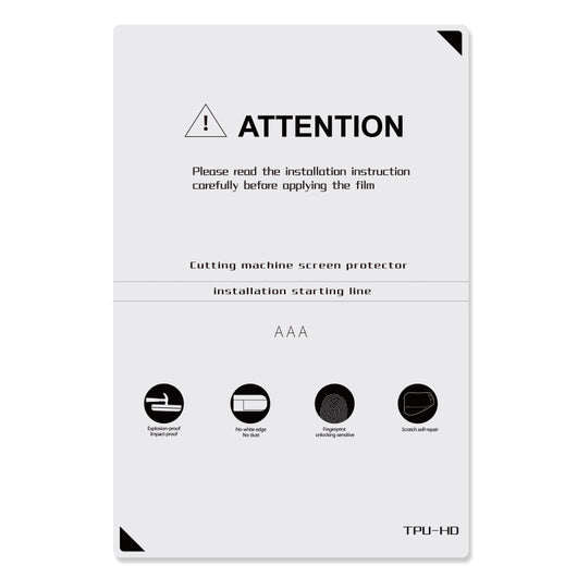 Protector de Pantalla TPU Universal con Máquina de Corte - Ultra Transparente - Image 28