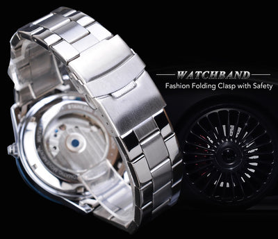 Reloj Automático Tourbillon Multifunción Estilo Casual - Image 14