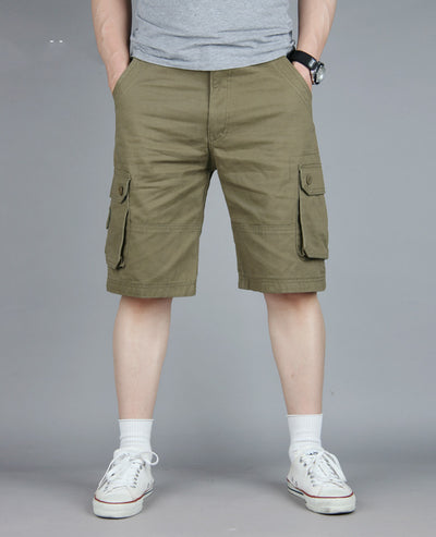 Shorts de Playa Casual con Bolsillos Funcionales para Hombre - Image 3