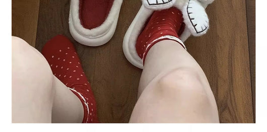 Pantuflas de Algodón con Personalidad Villana - Conejo Pirata para Mujer - Image 12