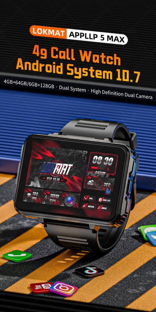 Reloj Inteligente de Pantalla Grande con Android 4G y Doble Cámara - Image 24