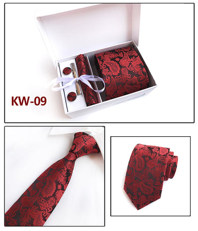 Estuche de Regalo Corbatas para Hombre - Set 6 Piezas Traje Ejecutivo - Image 25