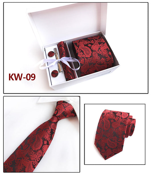 Estuche de Regalo Corbatas para Hombre - Set 6 Piezas Traje Ejecutivo - Image 25