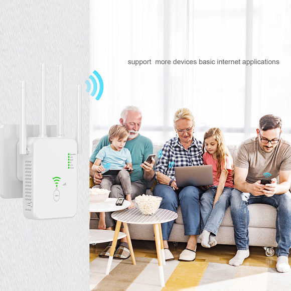 Amplificador de Señal WiFi Dual Band - Router Repetidor de Red