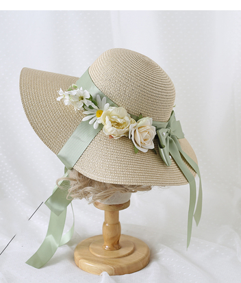 Visera Lolita con Moño Grande - Estilo Ecléctico Hanyang