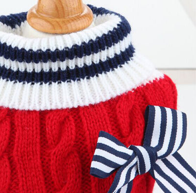 Suéter Tejido para Perros Pequeños - Abrigo Cálido Estilo Osito para Otoño e Invierno - Image 9