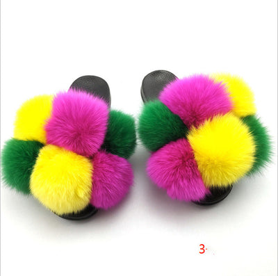 Sandalias Infantiles con Diseño de Zorro y Mapache - Chanclas Cómodas y Divertidas - Image 4