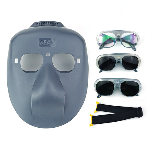 Máscara de Soldadura Abatible con Protección Radiante para Soldadura de Argón - Image 3