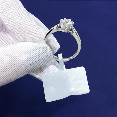 Anillo de Plata 925 con Microincrustaciones para Novia - Image 3