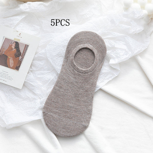 Calcetines Invisibles Unisex Colores Sólidos - Comodidad Discreta para Todos - Image 22