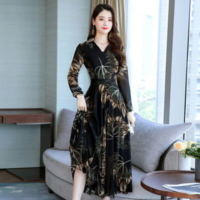 Vestido Casual Suelto Estampado para Mujer