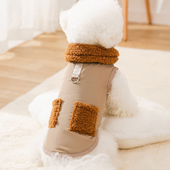 Suéter Cálido Estilo Coreano para Perros y Gatos Pequeños - Abrigo de Invierno Adorable