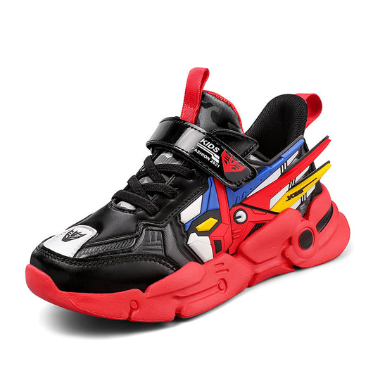 Zapatillas Deportivas Infantiles de Cuero con Velcro - Comodidad y Estilo para Niños - Image 7