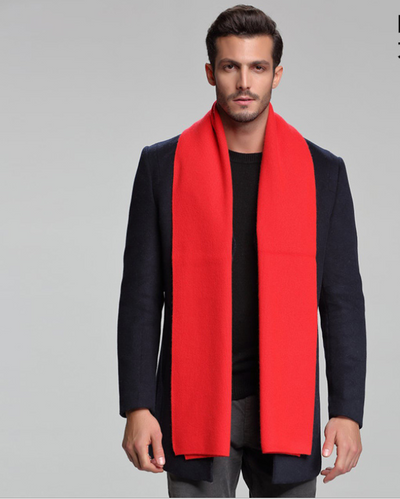 Bufanda de Cachemira para Hombre Otoño Invierno - Doble Faz Ejecutiva - Image 7