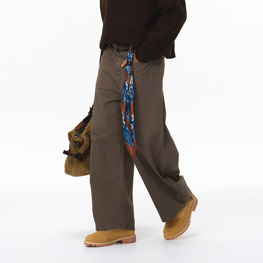 Pantalones Cortos Casuales Hombre Estilo Vintage Desgastado - Image 2