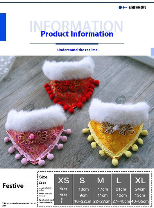 Disfraz Navideño para Mascotas con Corbatín y Moño de Mariposa - Image 33