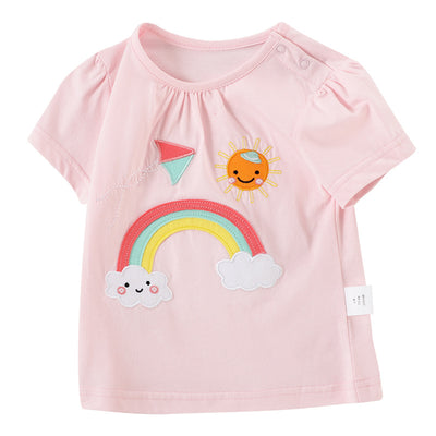 Playera Infantil de Manga Corta con Estampado de Caricaturas - Image 16