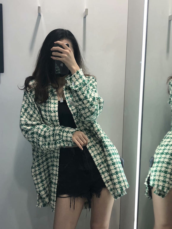 Camisa Suelta de Otoño para Mujer - Estilo Oversized